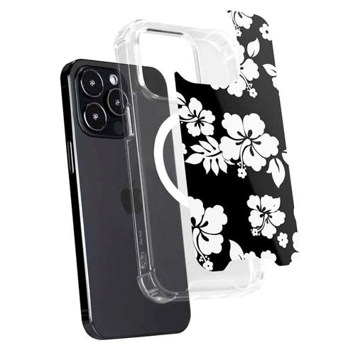 Black and White iPhone 16 Pro MagSafe Case